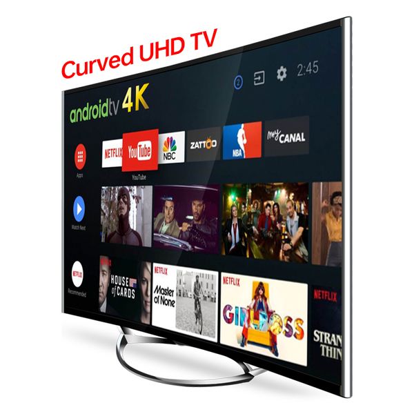 

multimedia 4k android smart tv 55inch multifunctional smart tv multiple signal full screen direct factory price