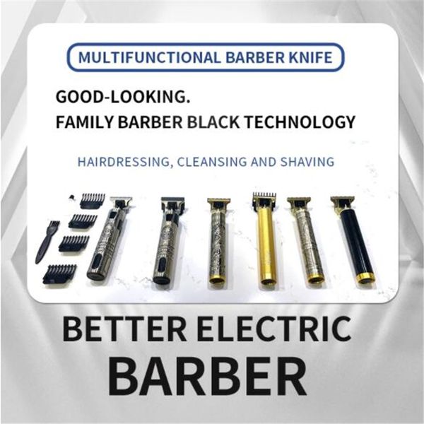 

1set hair clipper t-type cutter razor for men electric shaver hair trimmer ear,beard,eyebrow, face shaving machine