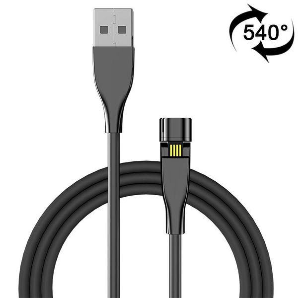 

2m 540 degree rotating usb magnetic charging cable no charging head