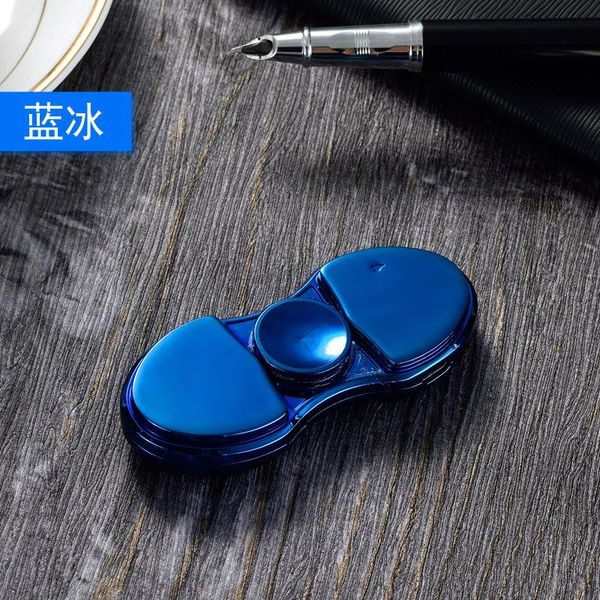 

световой металл fidget spiner ручная ручная спиннер верхние спиннеры стресс usb зарядки зарядки пальцев пальцы gyro led игрушки подарок e h