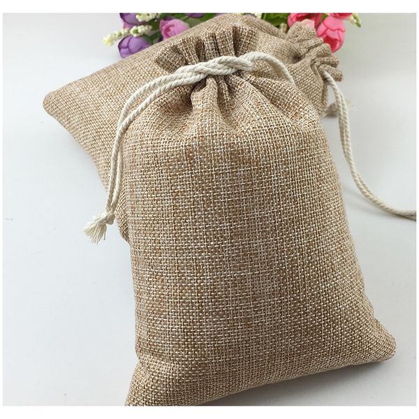 

79см 500 шт. drawstring sack подарочные пакеты джут упаковка дисплей дисплей ювелирные изделия подарочная сумка свадебные упаковочные сумки