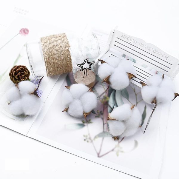 

6шт 5см искусственные цветы оптом хлопчатобумажный букет рождественские декоративные цветы венки свадьба холдинг цветы домашнее декор f jllj