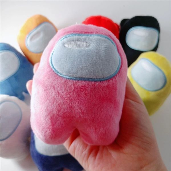 

soft 10cm game kawaii stuffed doll christmas gift cute red small among us plush toy