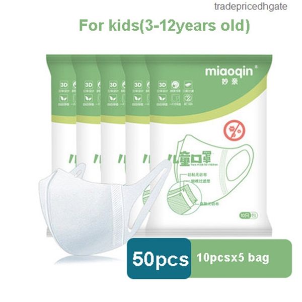 

3 mouth 100pcs dust cotton filtration meltblown mask filters anti droplet masks for adults kids 3g2kq