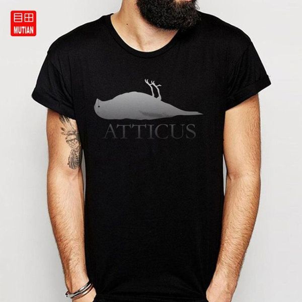 

atticus dead t shirt1, White;black