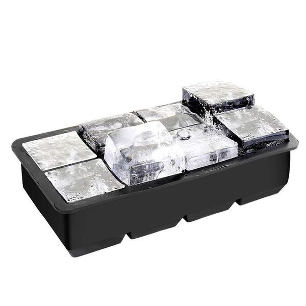 

square ice tray with lid sile ice cube maker mould diy kitchen bar accessory pudding chocolate whiskey mo bbyano