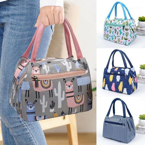 

portable insulated thermal cooler bento lunch box tote picnic storage bag pouch lunch bags1