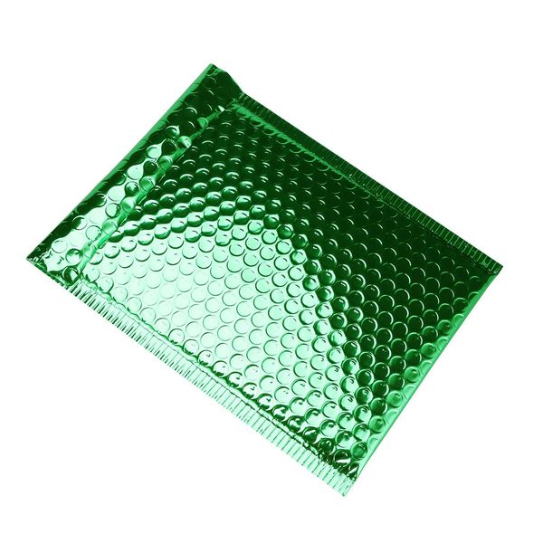 

50 шт. bubble mailers bondded convelopes самоусилитель алюминиевая подкладки poly mailer доставка сумка green пузырьки полифина poly mailer