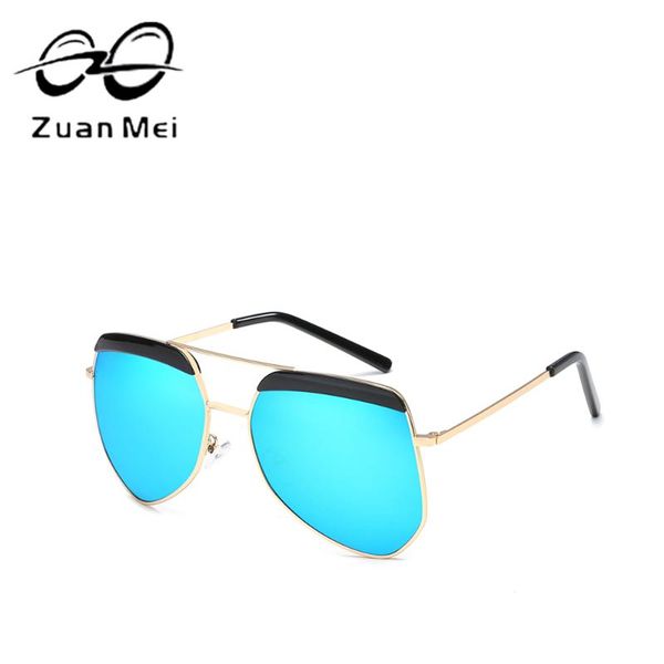 

sunglasses brand man generic fashion mirror gray and gentle women's glasses polarized zmw13, White;black
