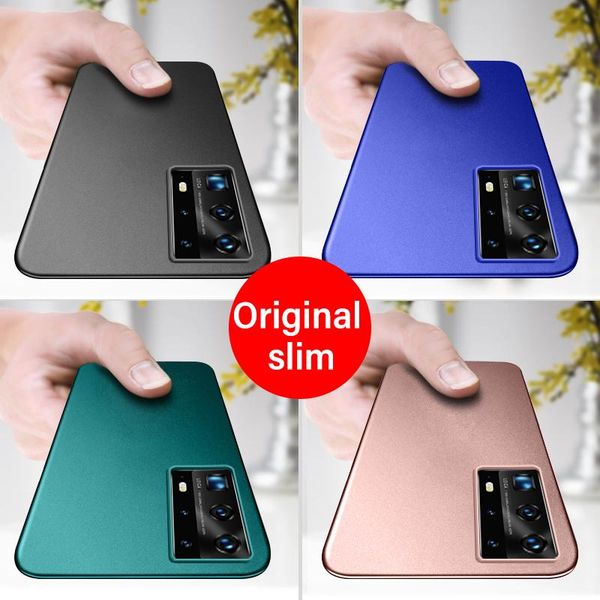 

ультра-тонкий магнитный жесткий матовый pc phone чехол для huawei p40 p30 p20 pro lite mate 30 20 чести ой защиты матовой крышки jllgej book