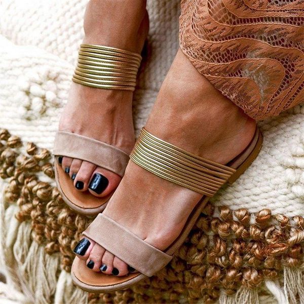 

women rome sandals new summer retro wedges gladiator non-slip slippers ladies party office shoes beach sandals slides1, Black