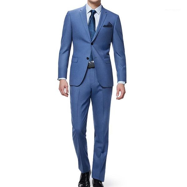 

men's suits & blazers men business suit wedding dress groom tuxedos groomsman blazer masculino slim fit 2 pieces(jacket+pants) 20211, White;black