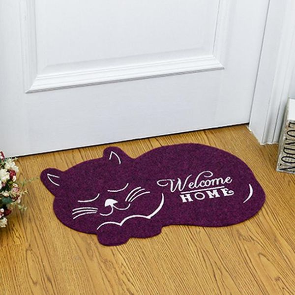 

cat shape door mat 3858cm floormat kitchen carpet toilet tapete water absorption rug non slip porch mat cc 002 bbywqg xmhyard