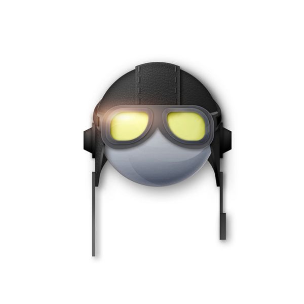 

stainless steel + leather strap hanging fragrance creative airborne division design vent clip air freshener car perfume