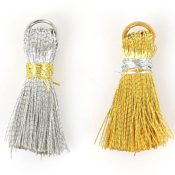 

20 шт. золотая щепка silk tassel кружевная хлопчатобумажная ткань для ткани навязки ленты капли ручной работы шторные занавески