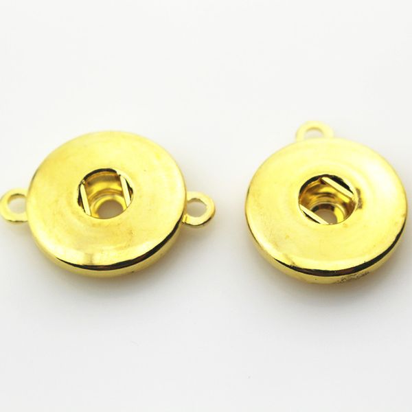 

diy 20pcs/lot gold 18mm accessories interchangeable ginger snaps bracelet&bangles jewelry metal snap button, Golden;silver