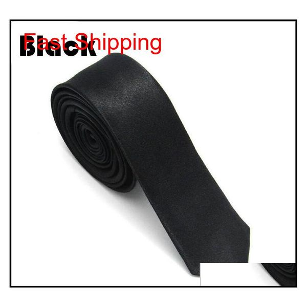 

narrow black tie for men 3.5cm casual arrow skinny red necktie fashion man accessories simplicity for part qylnrr nana_shop, Blue;purple