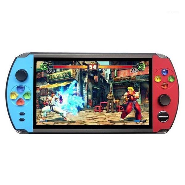 

new x19 retro handheld game player 8gb 16gb 7.0" lcd color screen for nostalgic player kids child gift1