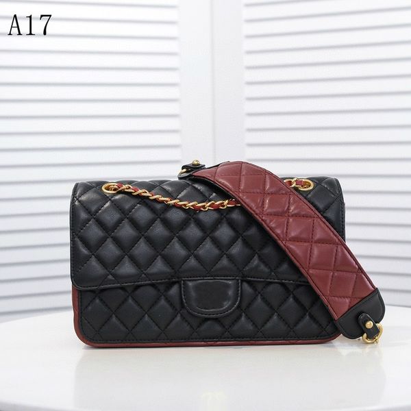 

classic handbag luxurys designers bags 2020 channel women bags fashion handbags919 chain shoulder bag calfskin & gold-tone metal black&brown