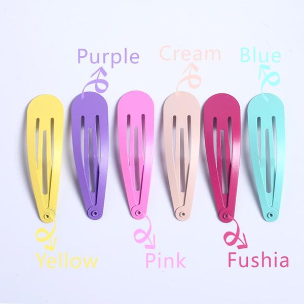 

12 шт. snap волос для волос для детских девочек детские аксессуары для волос женщины металлические шпильки waterdrop симпатичные металлическ, Black;brown