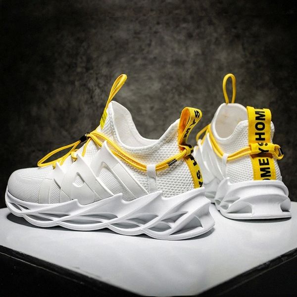 

fashion men causal mesh lighted shoes lightweight outdoor footwear sport sneakers male breathable luminous trainer flats shoes #zn4x