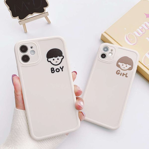 

3han feng's simple couple's head portrait is suitable for vip 12 mini pro max case, 11 xr x / xs max, creativecf1