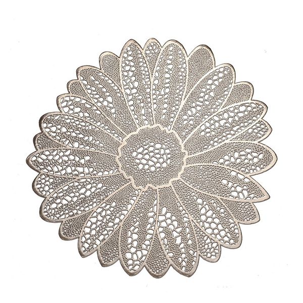 

table mat placemats octagonal hollow waterproof non slip table mats heat insulated pad coaster home decoration dinner placemat f wmtalf