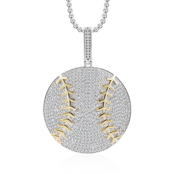 

jewels hip hop baseball collar with current new arrivals aaa cubic zirconia iced out colar for women of men pf2r, Silver