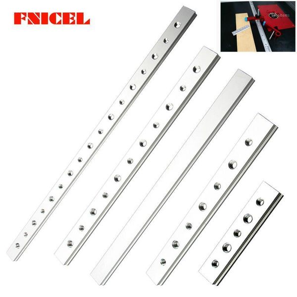 

100mm-450mm aluminium m6 m8 slide slab t track slot for miter track fixture slot woodworking tool router table tools1