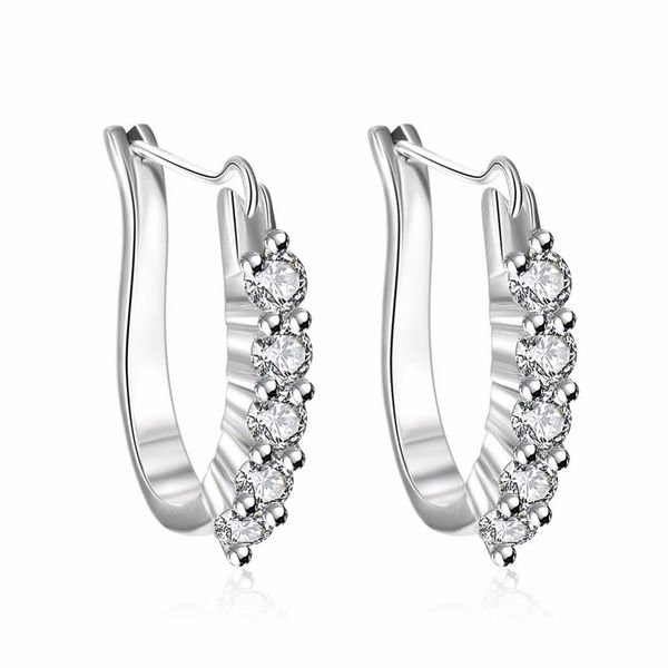

wholesale price silver white crystal stone earrings for women wedding lady earrings zircon jewelry crystal earrings e312 h sqcqnk, Golden