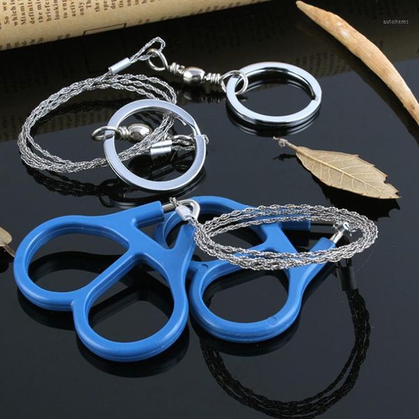 

portable mini 4 shares serrated sharp stainless steel chain wire chain saw for camping hunting climbing gear outdoor survival1