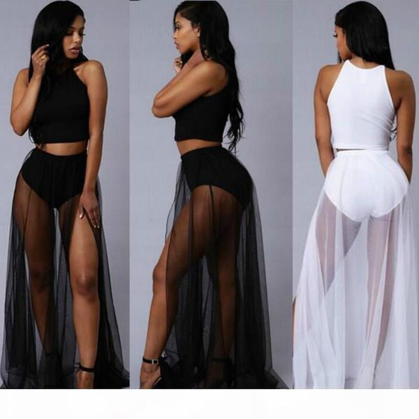 

summer beach dress women chiffon maxi 2 piece set dresses club wear clothing beach wear floor length dresses womens bohemia loose dress, Black;gray