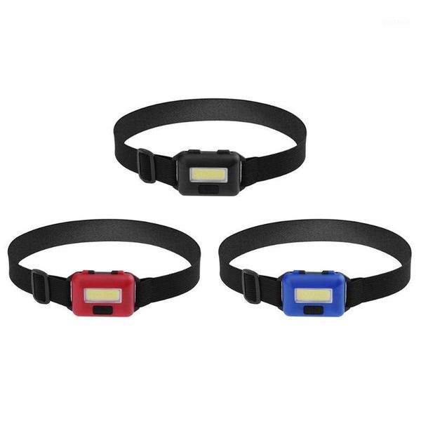 

3 modes waterproof cob led outdoors headlight headlamp torch1
