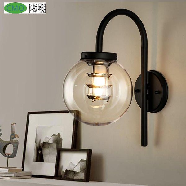 

wall lamp modern acrylic sconce luminaire ball light luminaria abajur for outdoor balcony e27 base home lighting lamparas