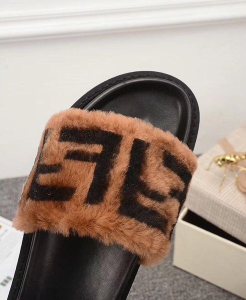 

men's and women's classic slippers, designer fashion ladies' sandals, casual slippers, with box, Black