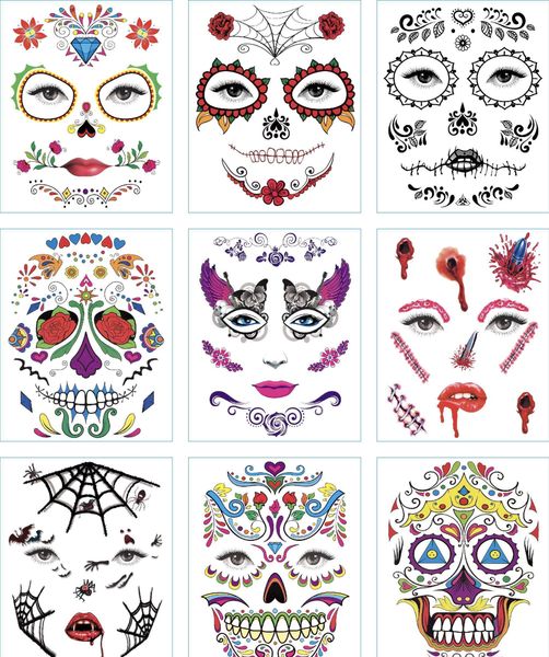 

disposable eyeshadow sticker magic eye beauty face waterproof temporary tattoo sticker for makeup stage halloween party supplies wmtnlqb