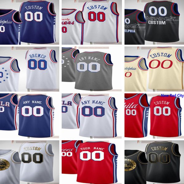 

custom printed jerseys 2021 new man black city gray red blue white jerseys. message any number and name on the order, Blue;black