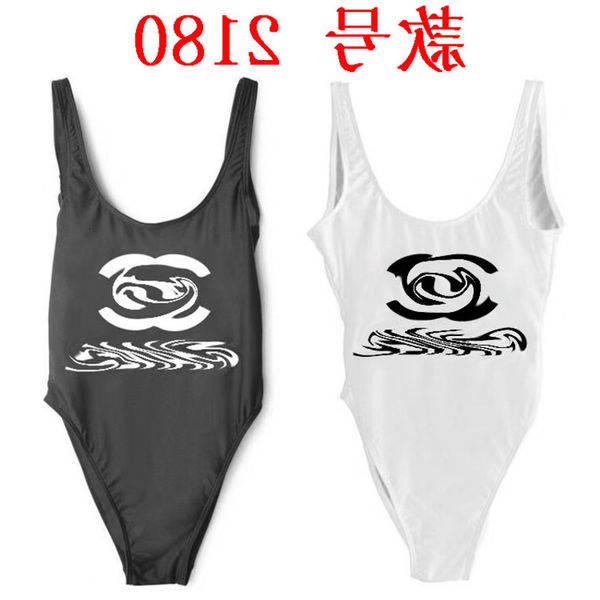 

platform one piece bikini swimsuit black and white
