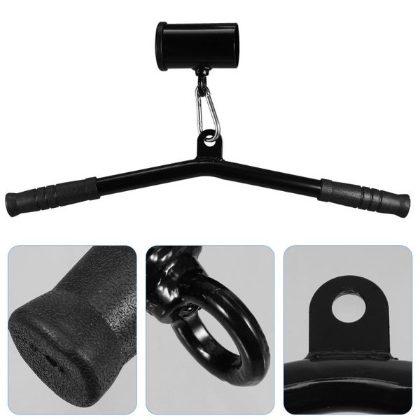 

dumbbells 1 set v-bar core strength trainer workout rowing