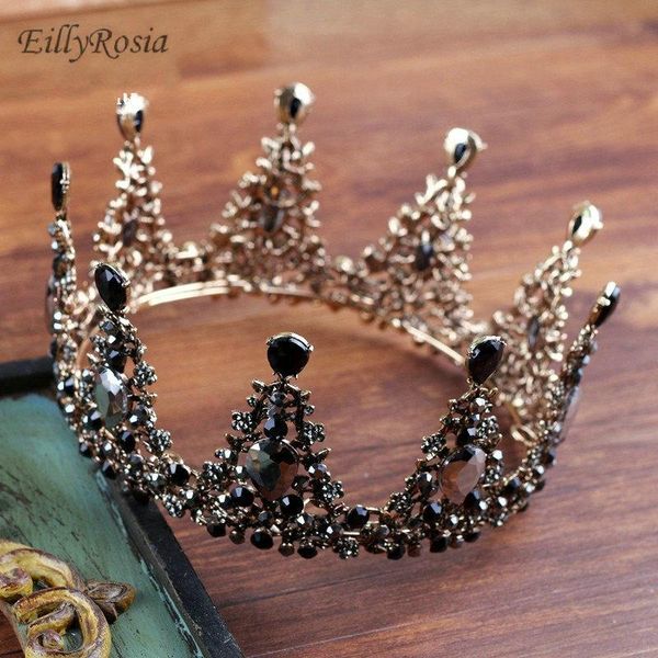 

new princess diana crown crystal and pearl for bridal hair accessories vintage bridal tiara crown wedding hair jewelry royal, Golden;silver