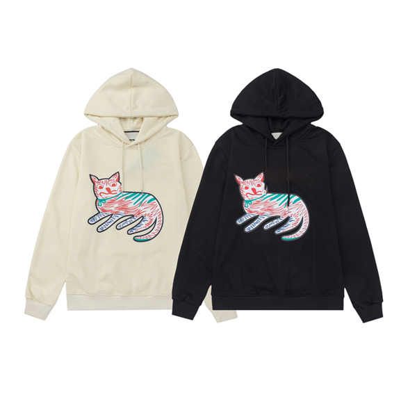 

men women designer hoodies with letter printed fashion mens womens sweatshirt with hooded casual streetwear hoodie clothing, Black