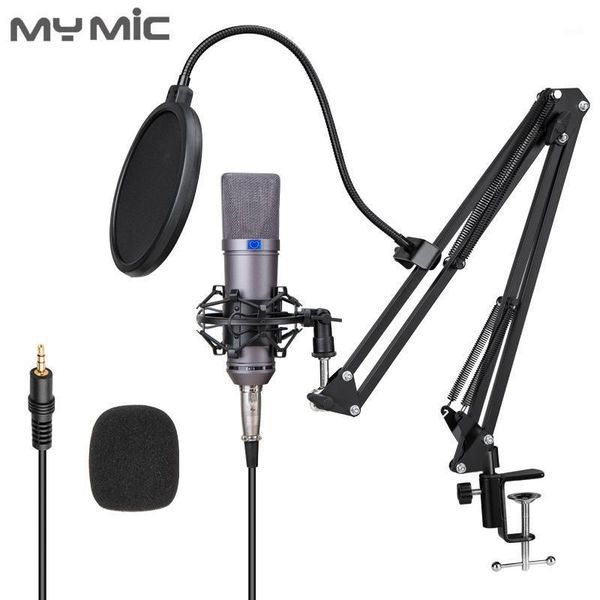 

my mic u87px professional condenser microphone studio with stand for vocal voice record1
