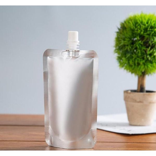 

doypack 150ml 250ml 350ml 500ml aluminum foil stand up spout liquid bag pack beverage,squeeze jllhsj ladyshome