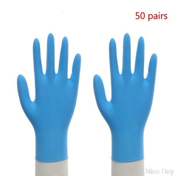 

gloves pairs glove 50 disposable rubber latex nitrile exam grade m25 20 dropship
