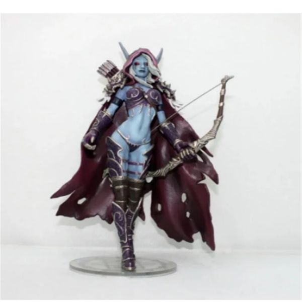 

14cm sylvanas sylvanas dark traxex windrunner archery queen pvc action figure model