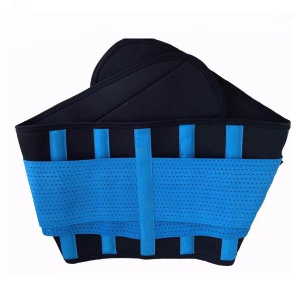 

back support adjustable waist body shapers shapewear trainer belt corset postpartum belly slimming shapewear1, Black;blue