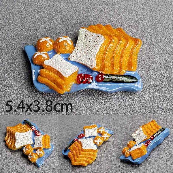 

3d творческий симулятор еда милый холодильник паста магнитная паста фото магнитный холодильник магниты из комнаты украшения подарок подарок