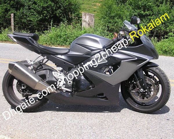 Para Suzuki GSXR GSX R 1000 GSXR1000 2005 2006 K5 GSX-R1000 05 06 Motor Black Cinzento ABS Abs Larket Kit (moldagem por injeção)