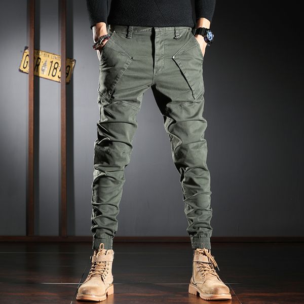 

fashion men's jeans, casual , high-end street cloth, hip-hop, harem, Blue