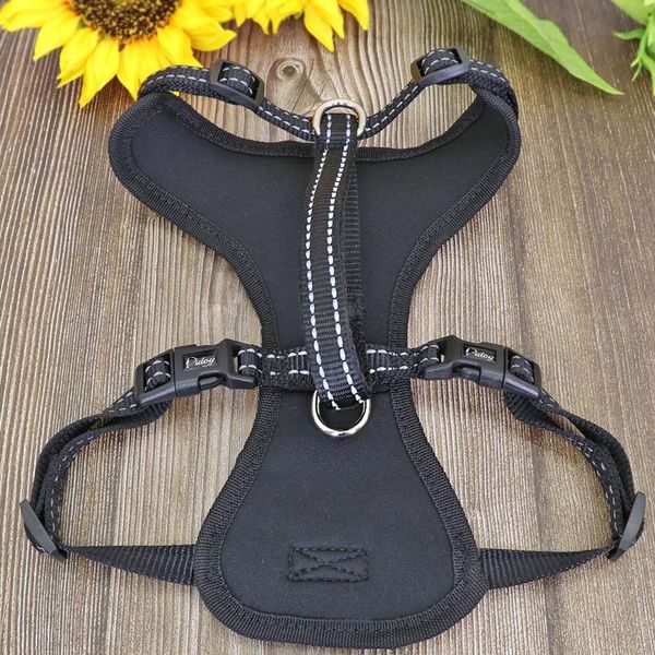 

no pull nylon dog harness vest reflective k9 dog harness adjustable printed pet puppy harnesses for small medium large d wmtcsw